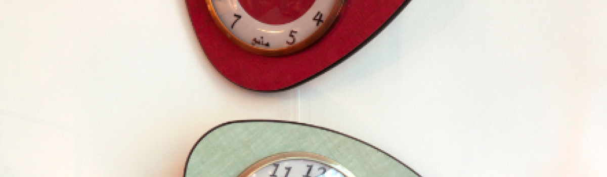 HORLOGE RETRO FORMICA 